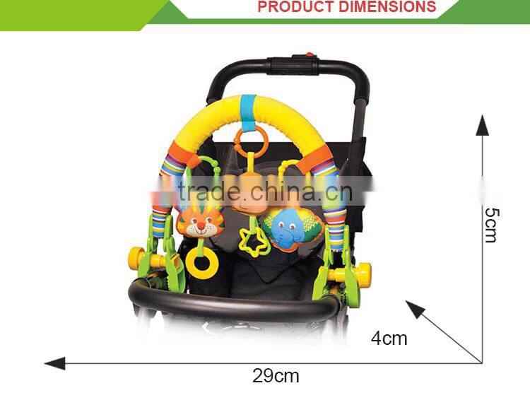 colorful funny cart Pendant baby hanging car soft toys