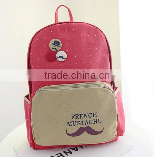 2015 new style ladies fancy backpack