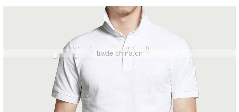 Custom 100% cotton promotional t-shirt blank polo t-shirt wholesale