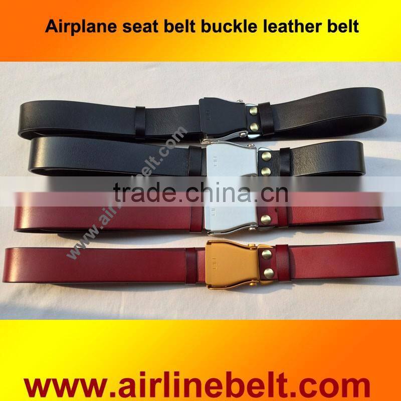Airline airplane aircraft original leather fashion belts