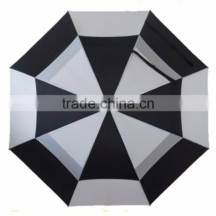 Hot Sale Cheap Windproof Double Layer Outdoor Golf Umbrella Promotional