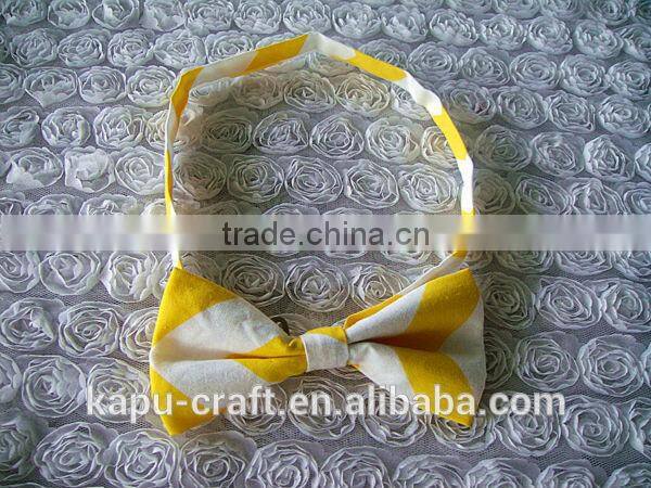 New arrival chevron baby bow tie
