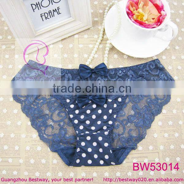 Super sexy back transparent lace underwear