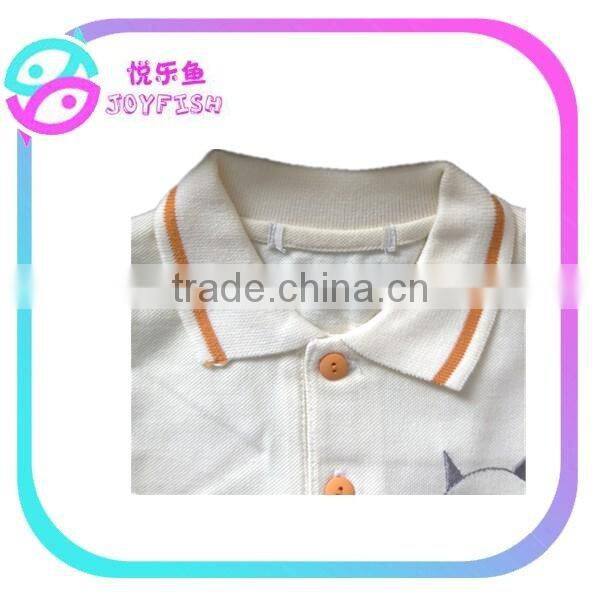 Polo collar cotton baby clothes