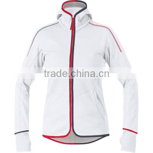 womens bike wear hoody sweatshirt gym wear