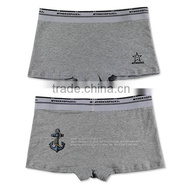 2017 China Manufacture OEM Customized Fashion Design Band 95%Cotton 5%Spandex 3D Print Boyshort Boxers Sport Women Underwear