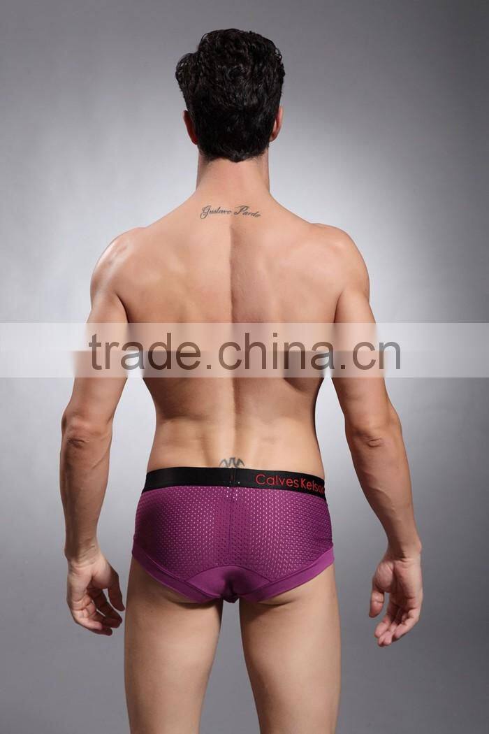 Fashion Brand Men Briefs Cotton And Spandex Mixed Men Funny underwear 2016 New Design Men Shorts