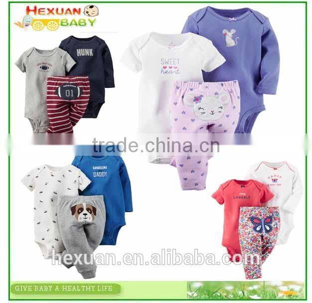 100% cotton baby cotton clothing baby clothes girls boutique clothing spring 2016 baby romper