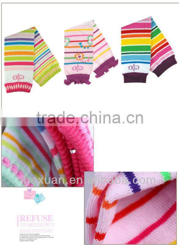 baby products baby socks cotton plain lace fashion baby leg warmers