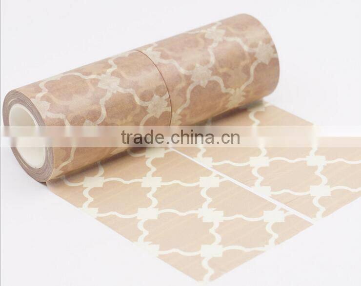Super Wide washi masking paper tape for wall sticker