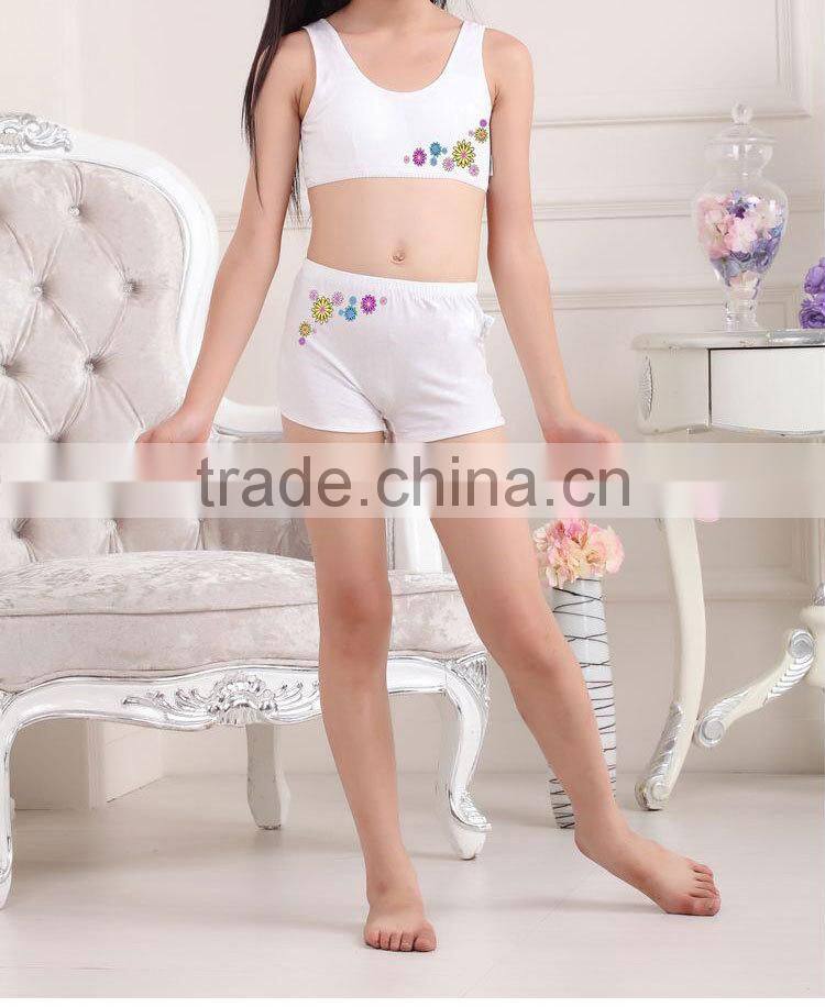 Sexy girl panty briefs seamless lingerie kids underwear for girls