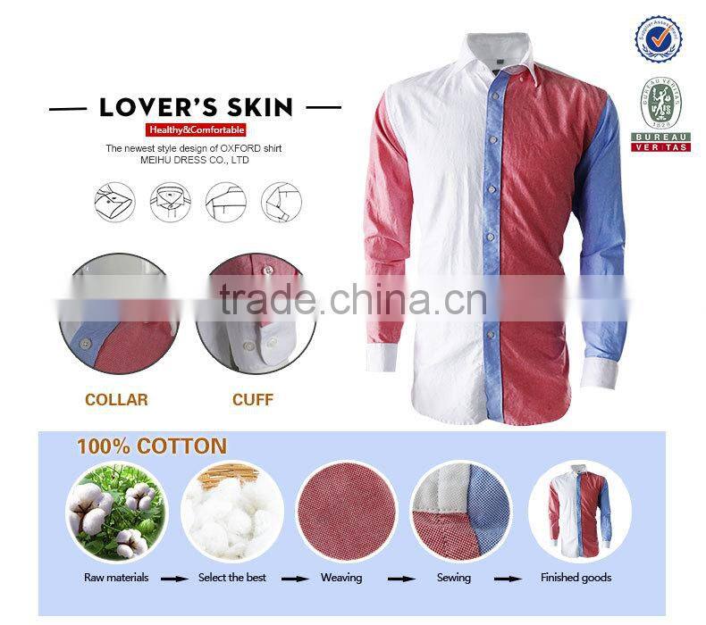 2017 slim fit flannel new model shirts for men with button down collar