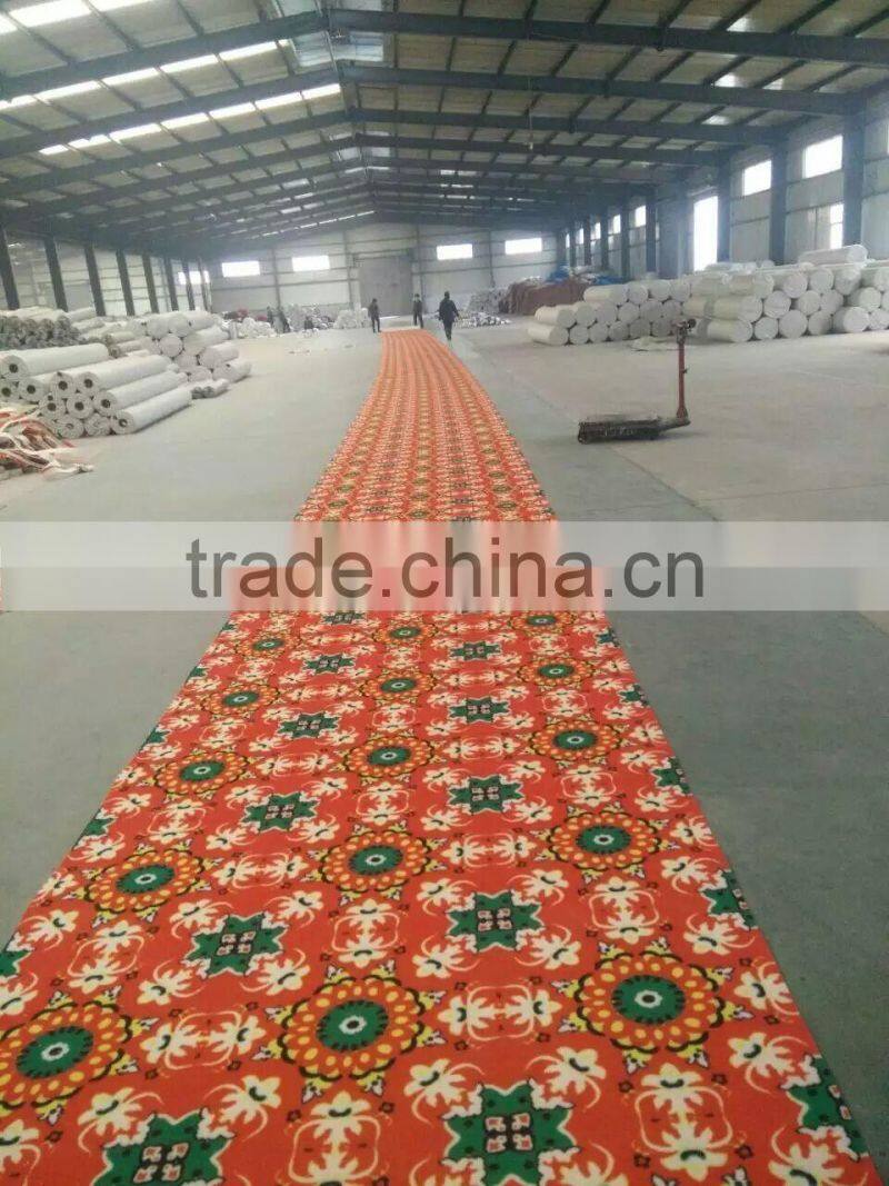 Factory Custom Design Print Mosquae Home Flooring Carpet