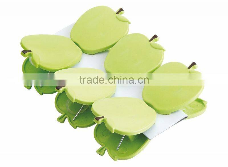 strawberry clip,strawberry shape colorful clip,ABS clip
