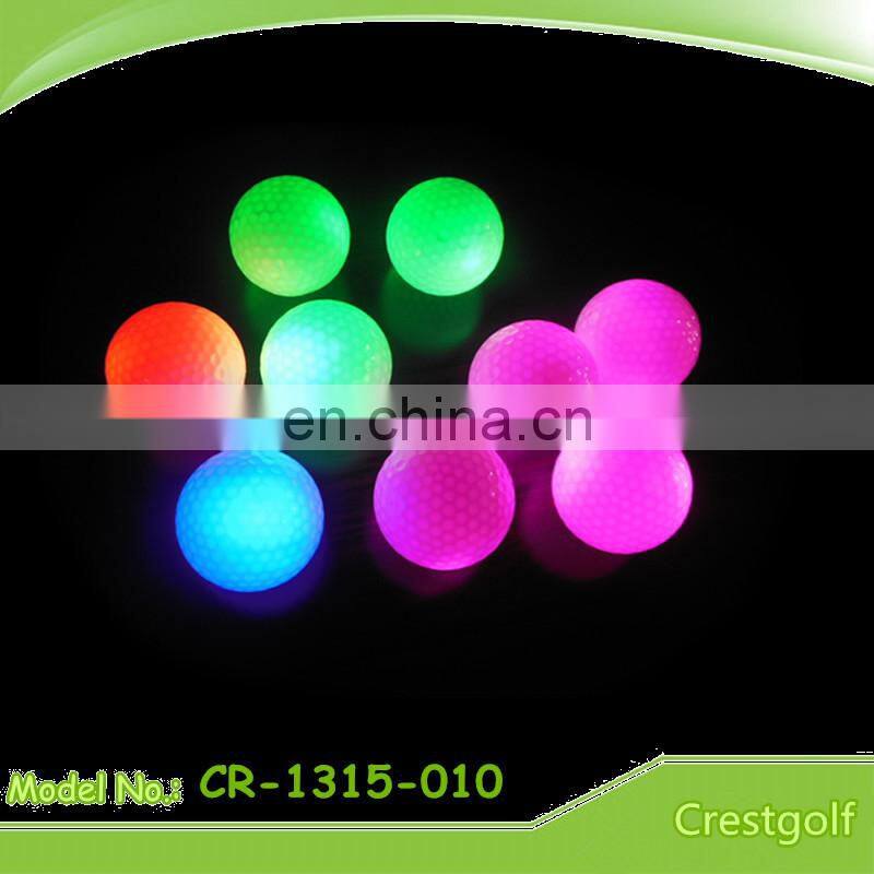 Color Custmed LED Golf Balls Cool Flash Golf LED ball