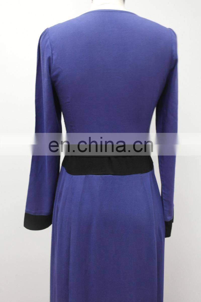 CHEFON Rayon muslim women dresses 2016 long