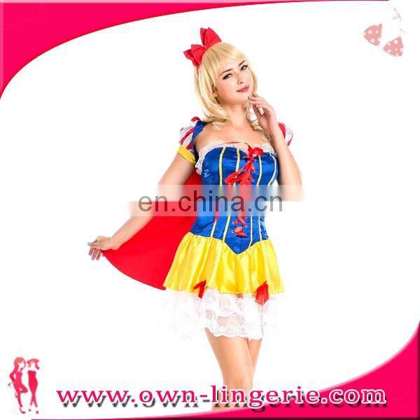 Women Cosplay Costume ,Skirt,Bowknot Headband Hot