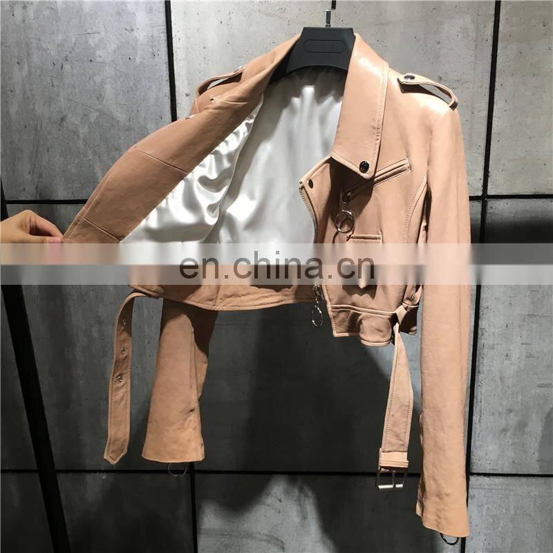 2017 Modern Design Top Quality Oem Custom Jackets Spring Autumn Leather Jacket Export