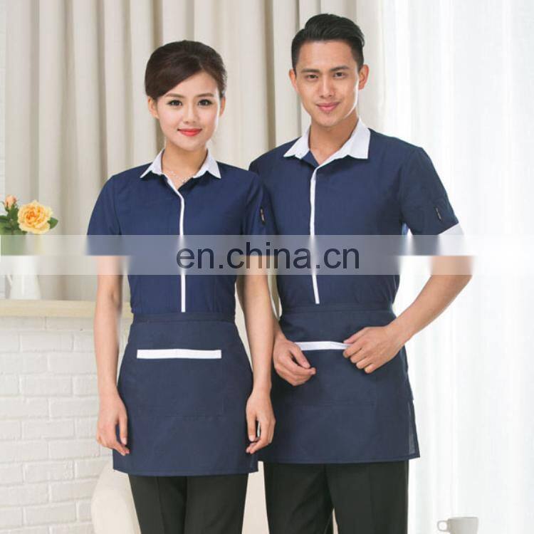 The Best Quality Waiter And Waitress Uniform Design, Restaurant Uniform Trade Assurance Supplier