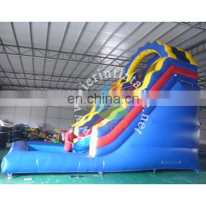 Colorful inflatable slide for sales,inflatable stair slide toys,bouncy castle with slide