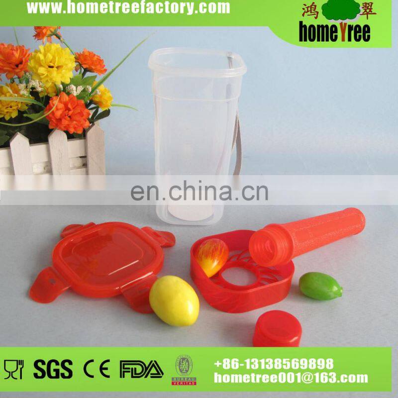400ml Square Practical Bottle Tea Infuser With Tubularis