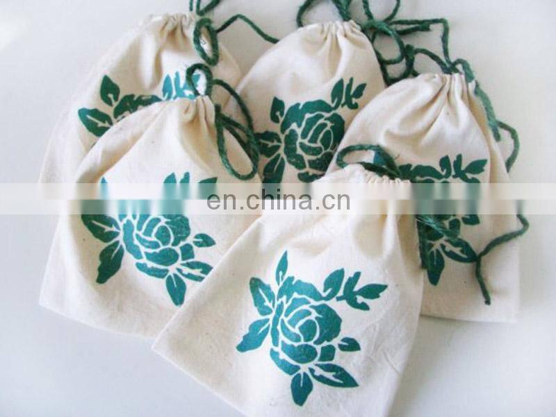 factory directly wholesale cotton fabric drawstring bag custom cotton drawstring bag eco-friendly fabric bag wholesale