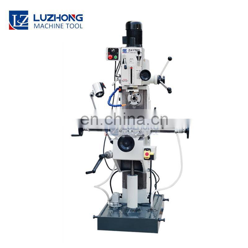 Vertical ZAY7532-1 ZAY7540-1 ZAY7550-1 Portable Drilling and milling machine