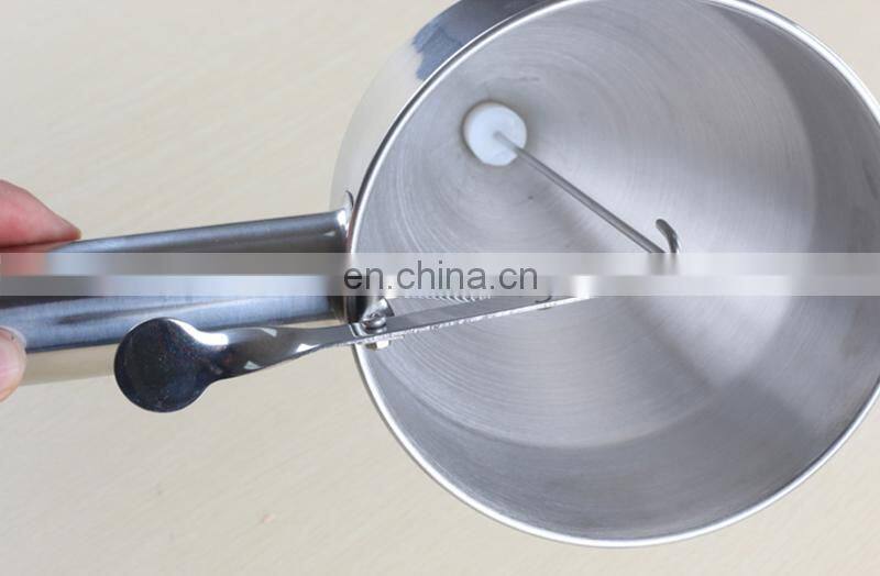 Hot Sale Products Waffle Butter Dispenser Small Metal Stainless Steel Conical Funnel With Rack