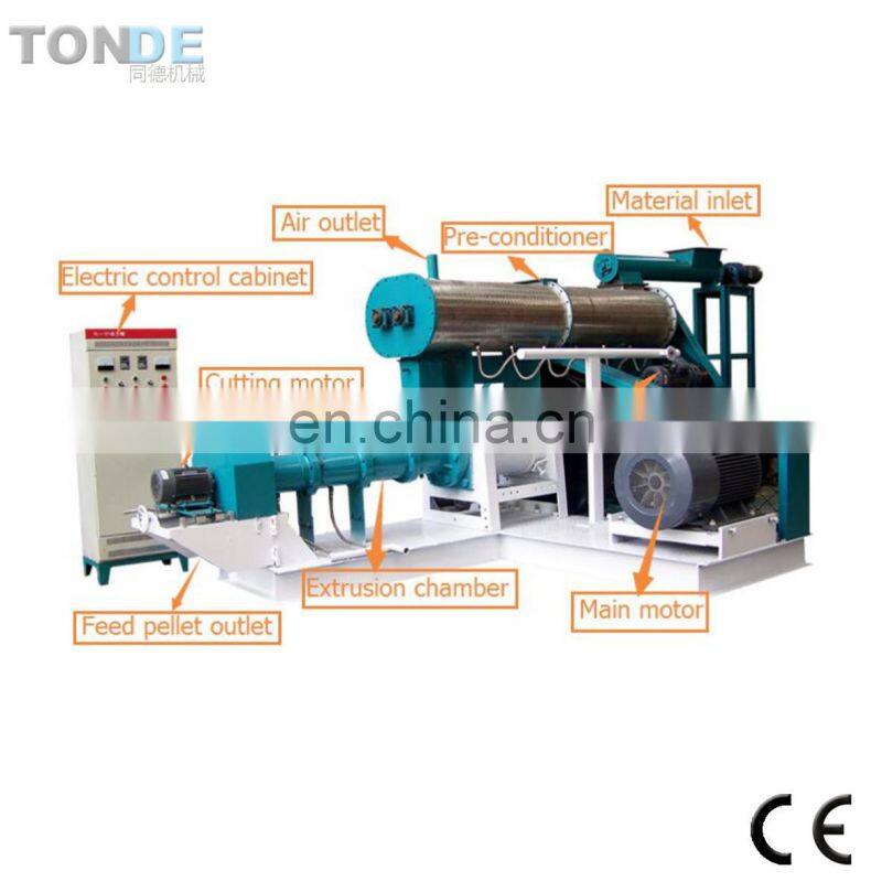 SONCAP Cheap Price Floating Fish Feed Pellet Making Machine