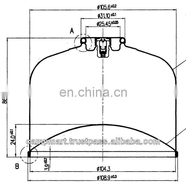CAMPING GAS CARTRIDGE SCREW THREAD 230GR