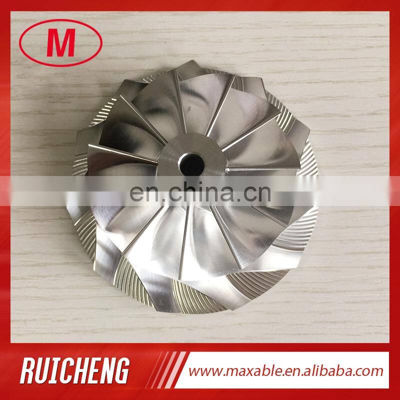 GT3076 54.97/76.13mm 11+0 blades 467756-0004F Turbocharger milling/aluminum 2618/billet compressor wheel for racing