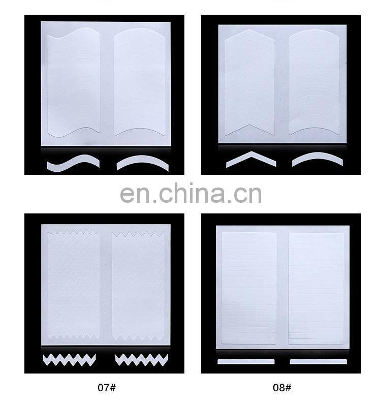 Nail Sticker Stencil Tips Guide French Style DIY Manicure Wave Line Nail Art Decals
