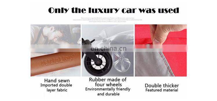 Baby Stroller Lightweight Folding Portable Four Wheel Shock Drive Baby Stroller