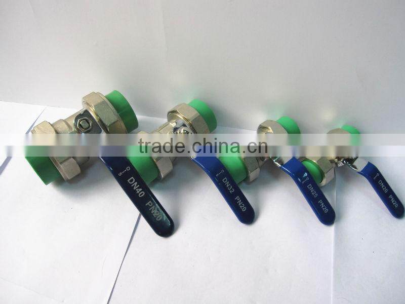 ball valves with ppr pipe connector for brass ball valve wholesalers