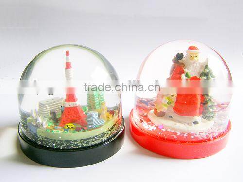 Polyresin Water Globe, Resin Water Globe, Souvenir Figure For Snow Globe