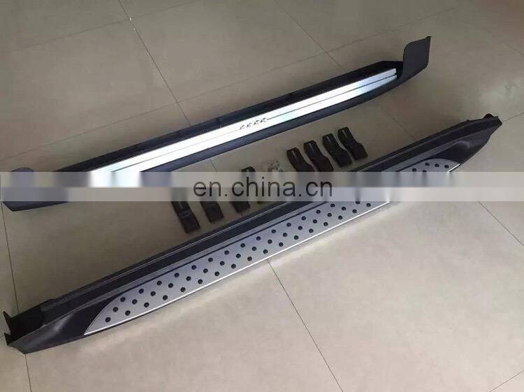 aluminum Running Board Nerf Bar Foot Pedals Side step for car For Hyundai Tucson 2015 +