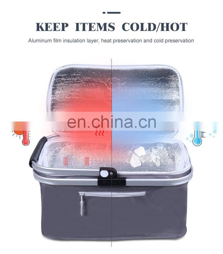 GINT 25L Picnic Home Garden 600D PVC Customer Color Food Wine Cooler Bag