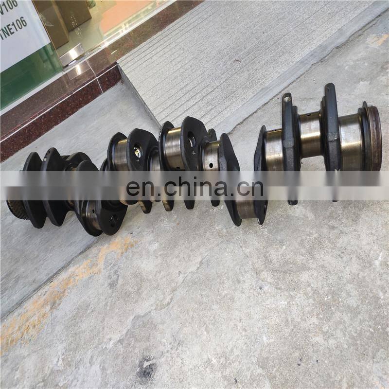 6WG1 Used Excavator engine parts Forged steel Original engine Crankshaft