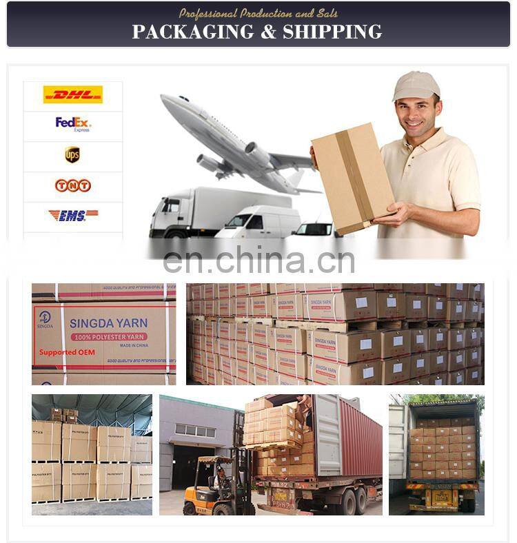 Wholesale Filament Filament Polyester Yarn Poy Dty Fdy Recycled Texture Yarn on dyeing plastic tube