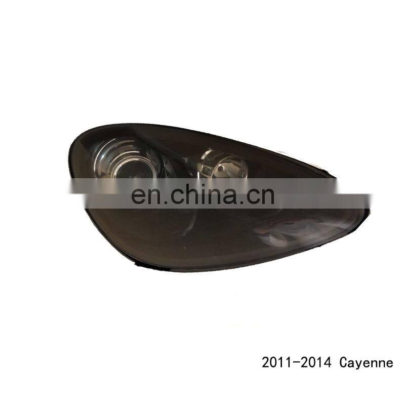Teambill auto car front head lamp for Porsche Cayenne black headlight 2011-2014 years spare parts