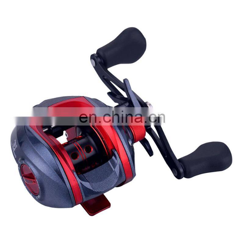 Ultra Smooth 6kg Carbon Fiber Drag 4+1BB Rubber Handle Knobs Fish line Wheel Bait Cast Bait Casting reels