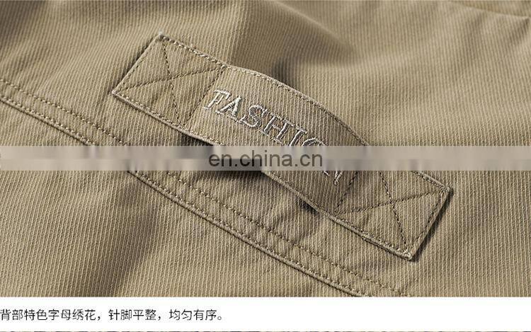 Wholesale custom men's winter plus velvet casual fashion jacket jacket men's cotton coat men's loose cashmere plus velvet jacket