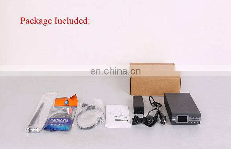 CZE-01B 0-1W FM Broadcast Transmitter FM Stereo Transmitter Kit with Antenna 1KM Standard Version