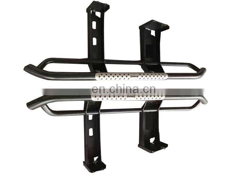 Offroad Auto parts Running Board for Suziki Jimny 98-17 Car Accessories Black Side Step Bar