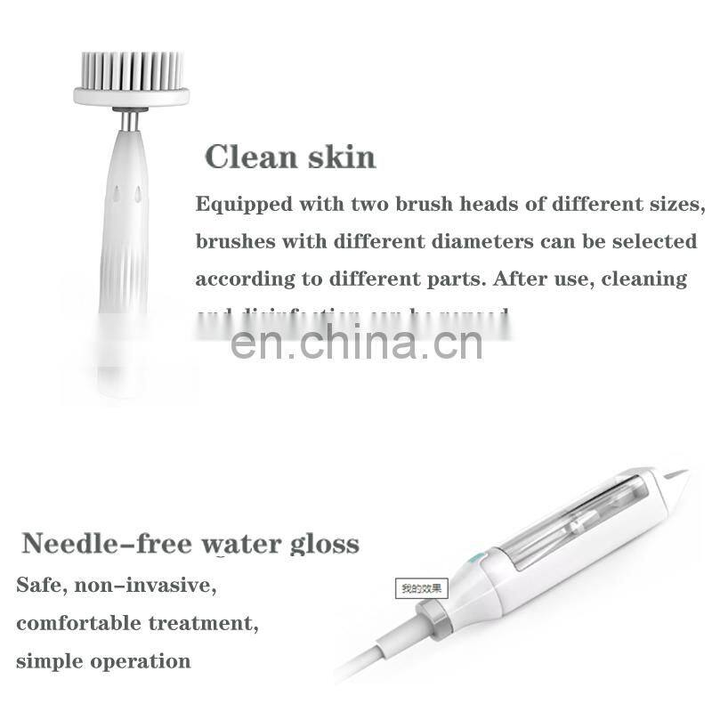 Professional skin rejuvenatian oxygen facial brush peeling rf face lifting diamond dermabrasion machine