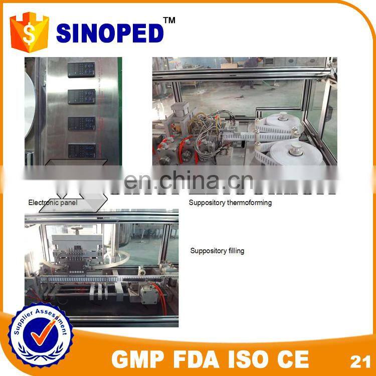 Best Selling Automatic Suppository Filling Machine with Suppository Molds or Mould