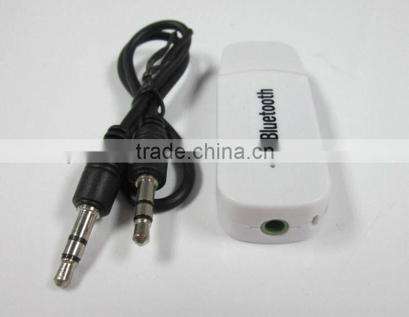 USB Bluetooth 3.5mm Stereo Audio Music Receiver Adapter for Speaker Mp3