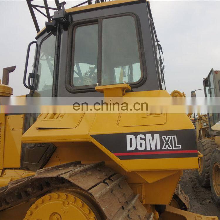 Low price Caterpillar D6M crawler bulldozer on sale ,used D6M CAT crawler bulldozer in Shanghai
