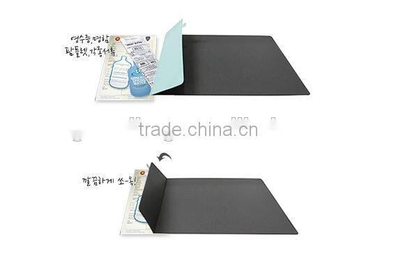 high quality genuine leather rectangle shape desk pad mouse pad place mat