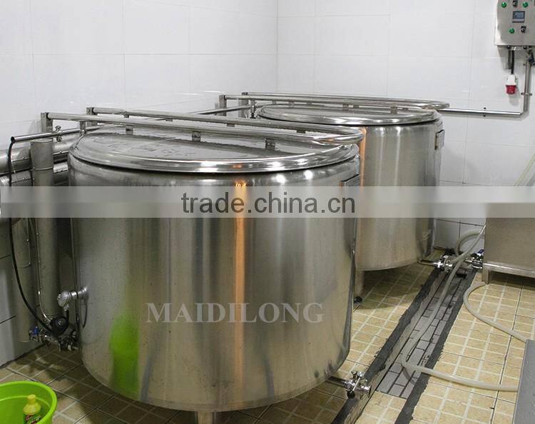 Stainless steel round open no cone German brewing fermenter